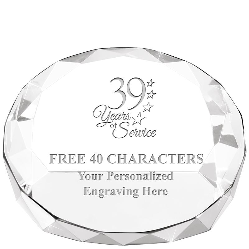 2"HX3.125"DIA CRYS FACET PPRWT