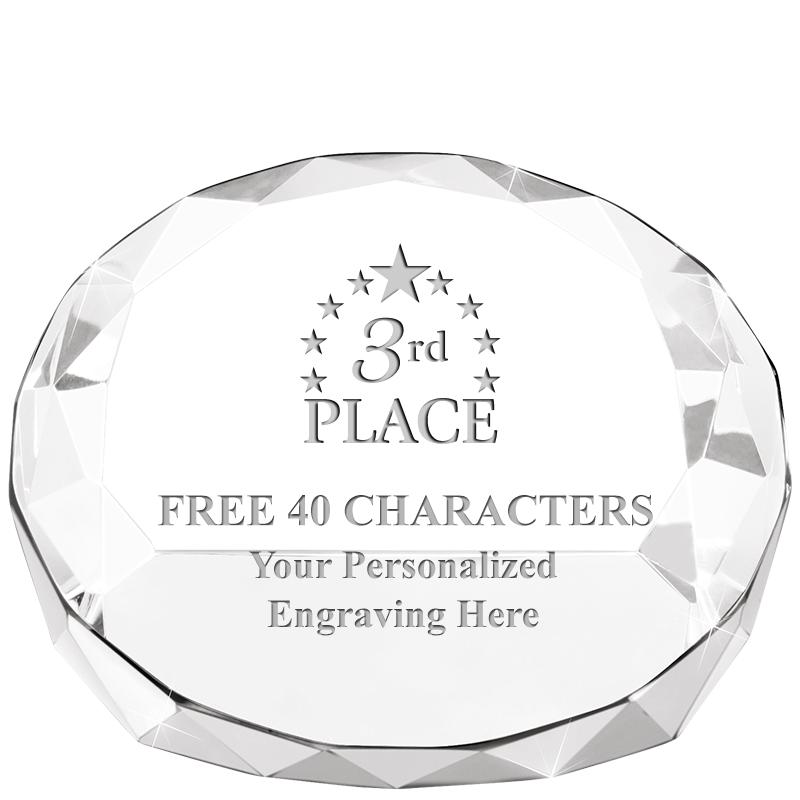 2"HX3.125"DIA CRYS FACET PPRWT