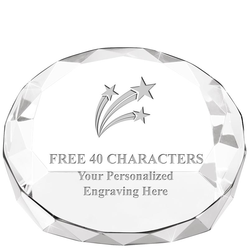 2"HX3.125"DIA CRYS FACET PPRWT