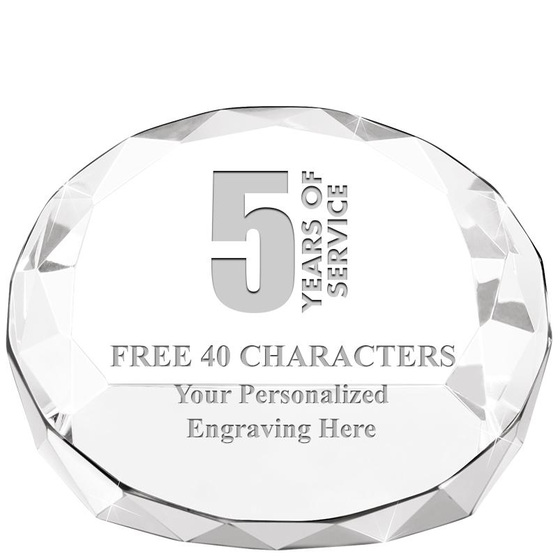 2"HX3.125"DIA CRYS FACET PPRWT