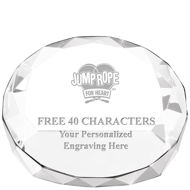 2"HX3.125"DIA CRYS FACET PPRWT