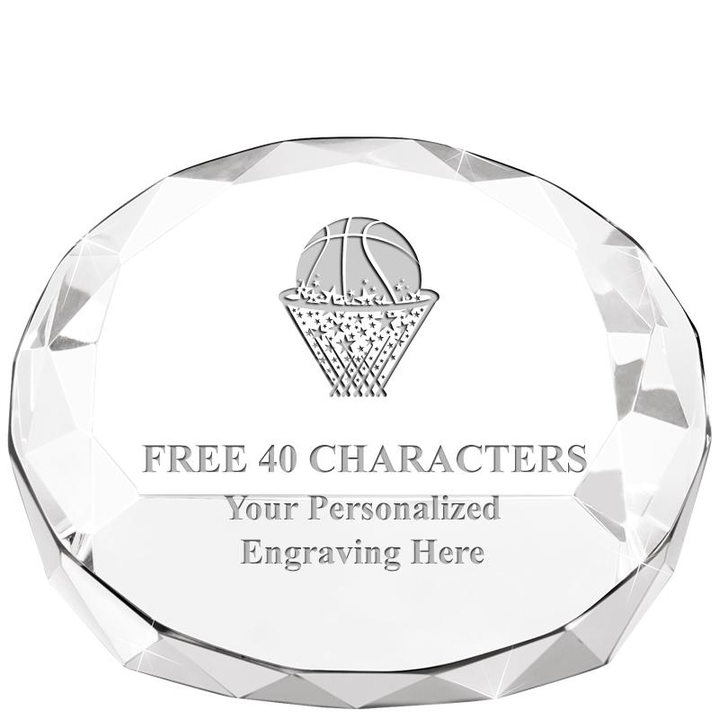 2"HX3.125"DIA CRYS FACET PPRWT