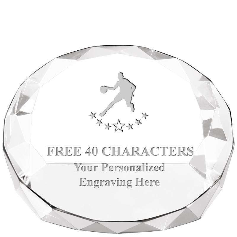 2"HX3.125"DIA CRYS FACET PPRWT