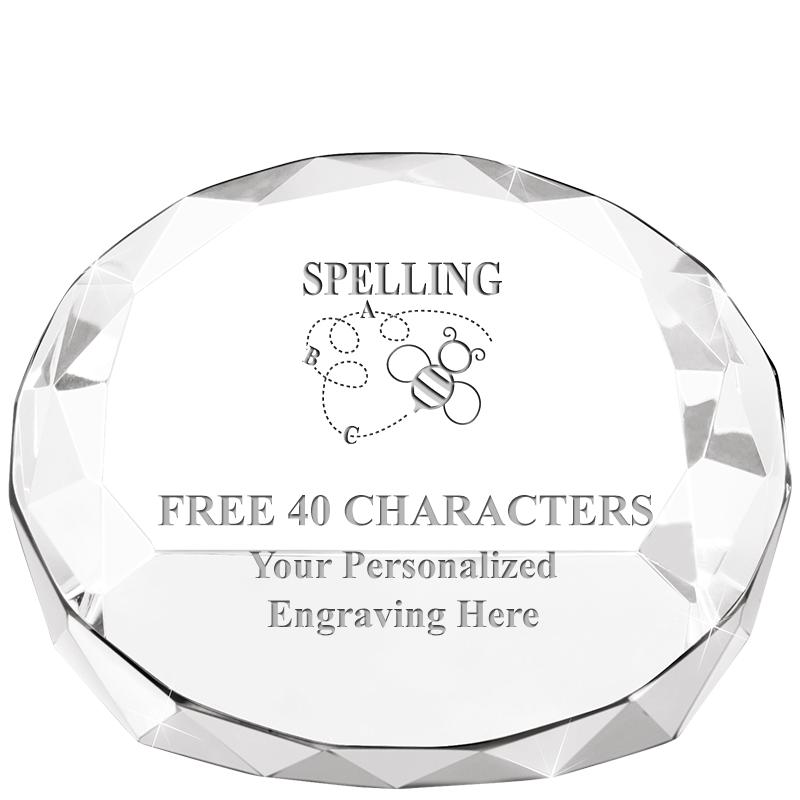 2"HX3.125"DIA CRYS FACET PPRWT