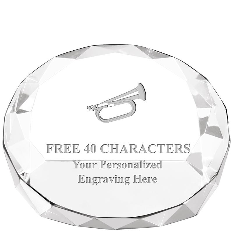 2"HX3.125"DIA CRYS FACET PPRWT