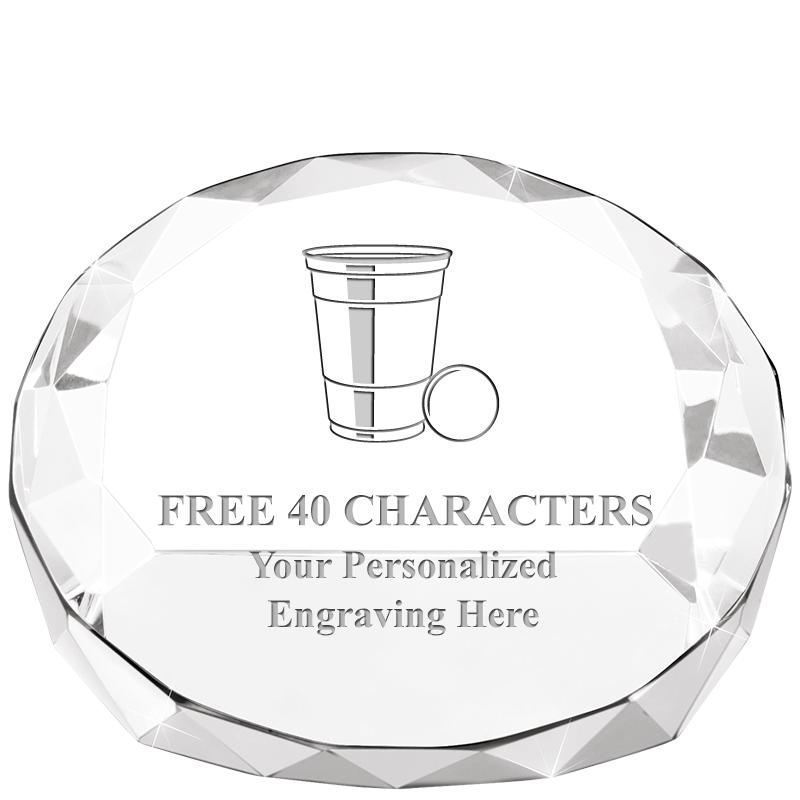 2"HX3.125"DIA CRYS FACET PPRWT