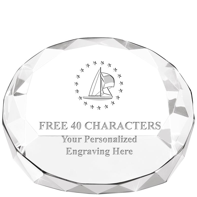 2"HX3.125"DIA CRYS FACET PPRWT