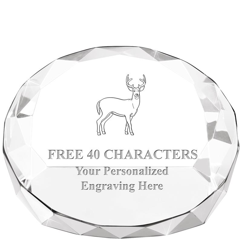 2"HX3.125"DIA CRYS FACET PPRWT