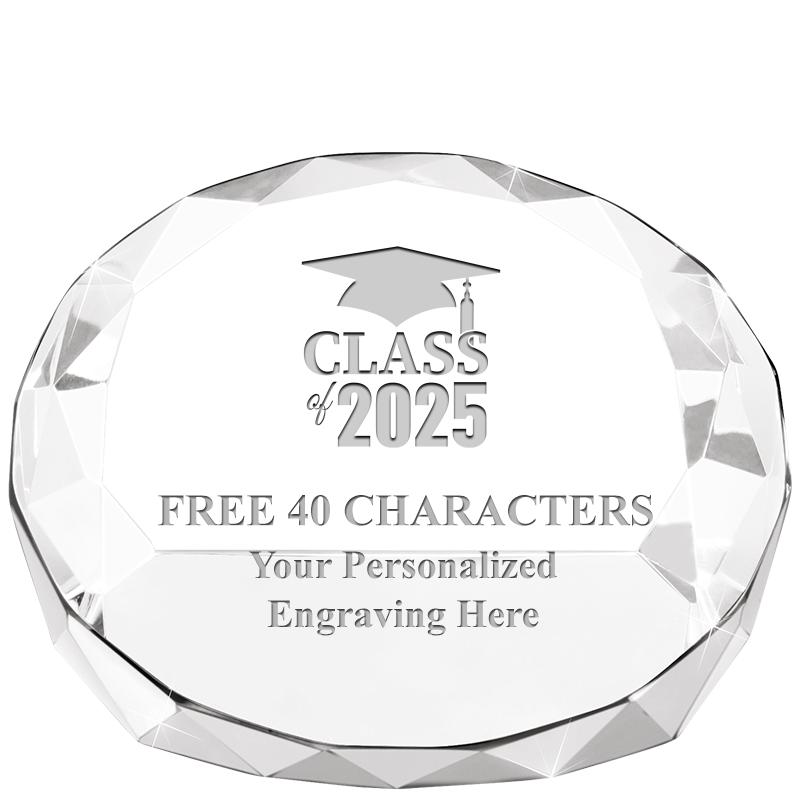 2"HX3.125"DIA CRYS FACET PPRWT