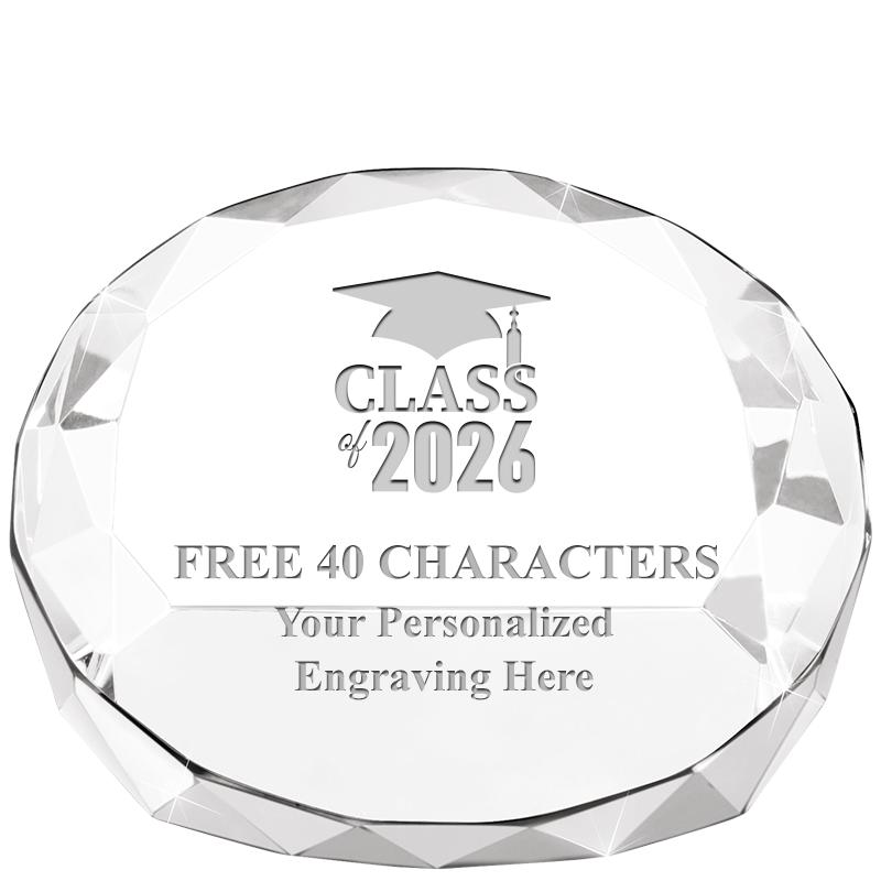 2"HX3.125"DIA CRYS FACET PPRWT