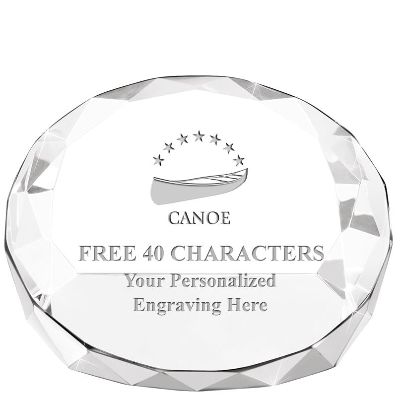 2"HX3.125"DIA CRYS FACET PPRWT