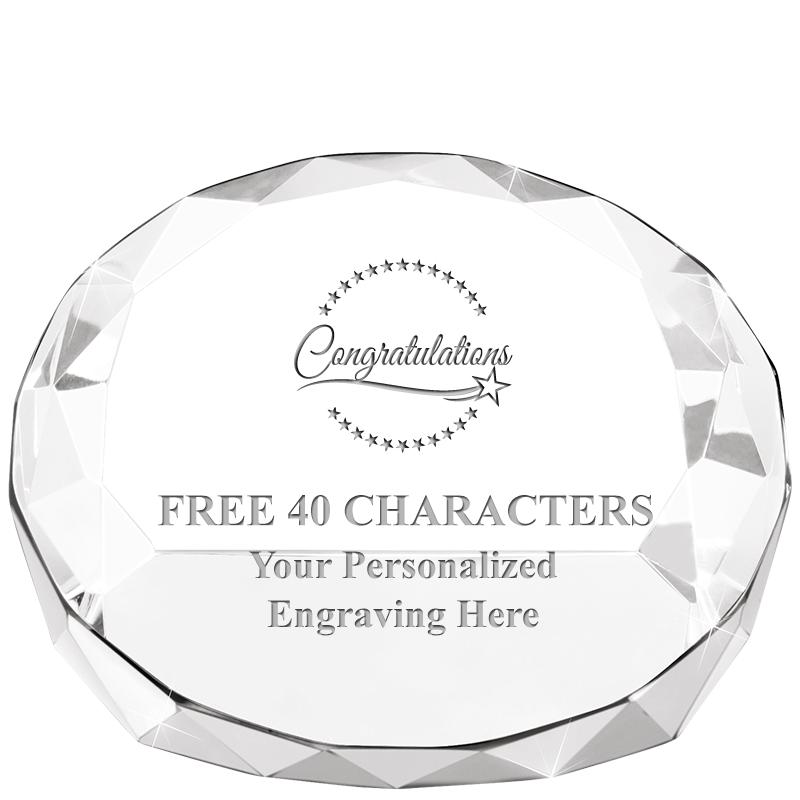 2"HX3.125"DIA CRYS FACET PPRWT