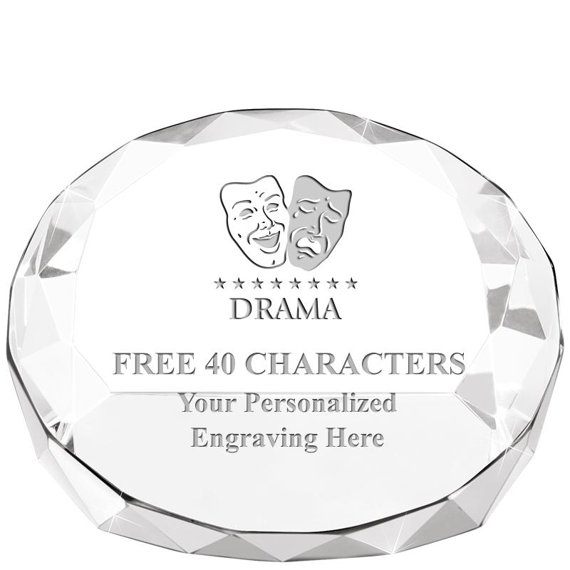 2"HX3.125"DIA CRYS FACET PPRWT