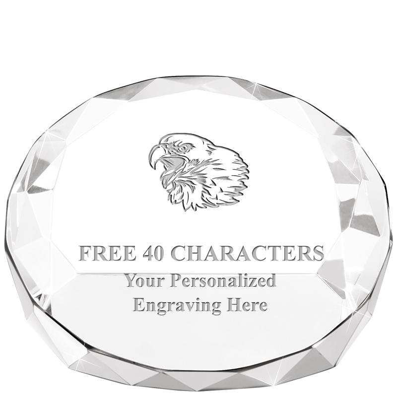 2"HX3.125"DIA CRYS FACET PPRWT