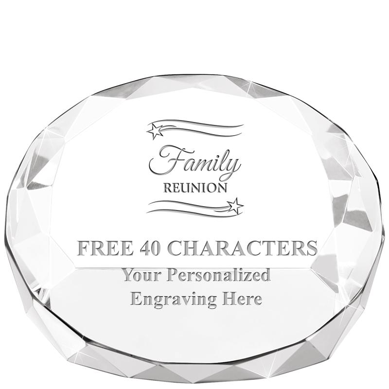 2"HX3.125"DIA CRYS FACET PPRWT