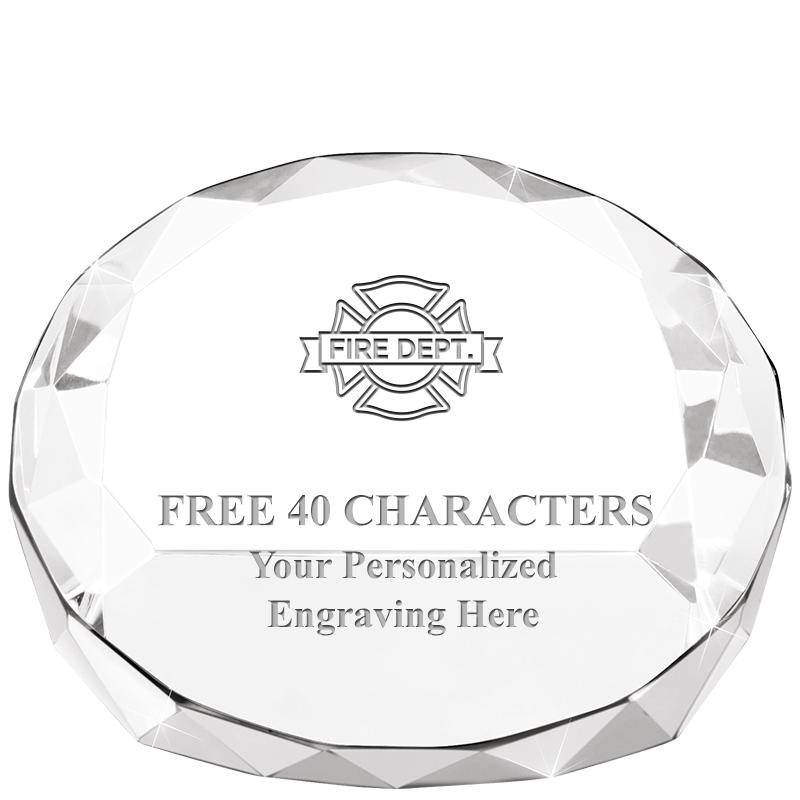 2"HX3.125"DIA CRYS FACET PPRWT