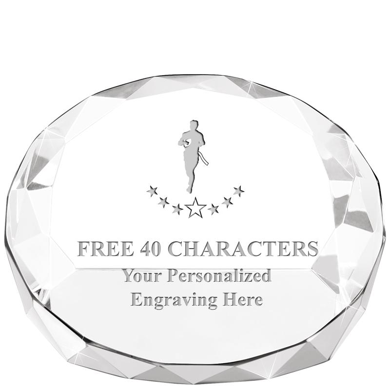 2"HX3.125"DIA CRYS FACET PPRWT