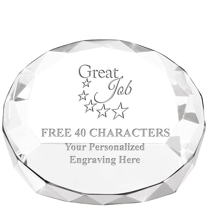 2"HX3.125"DIA CRYS FACET PPRWT