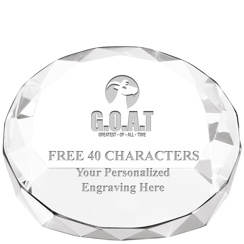 2"HX3.125"DIA CRYS FACET PPRWT