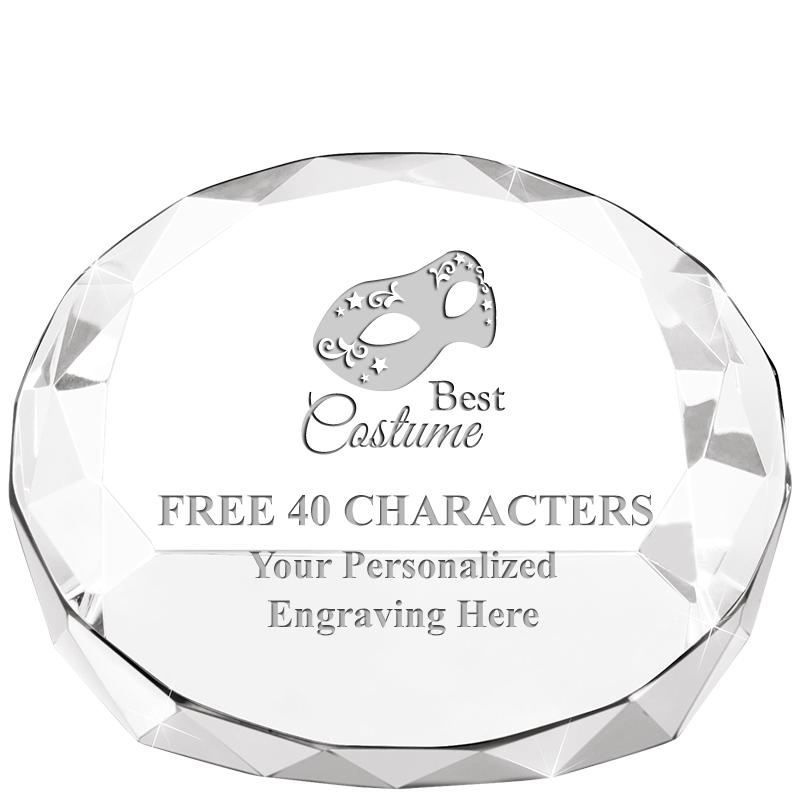 2"HX3.125"DIA CRYS FACET PPRWT