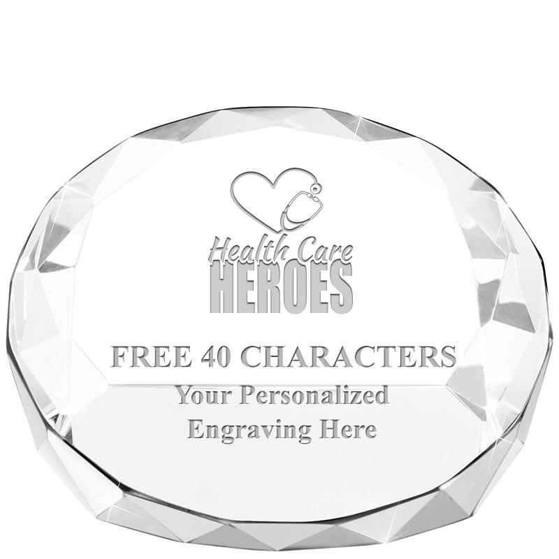 2"HX3.125"DIA CRYS FACET PPRWT