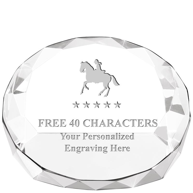 2"HX3.125"DIA CRYS FACET PPRWT