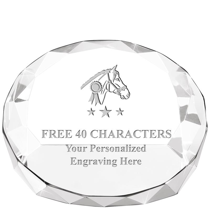 2"HX3.125"DIA CRYS FACET PPRWT