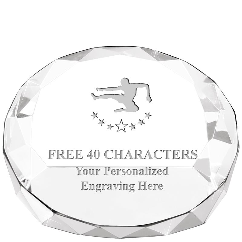 2"HX3.125"DIA CRYS FACET PPRWT