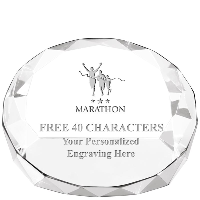 2"HX3.125"DIA CRYS FACET PPRWT