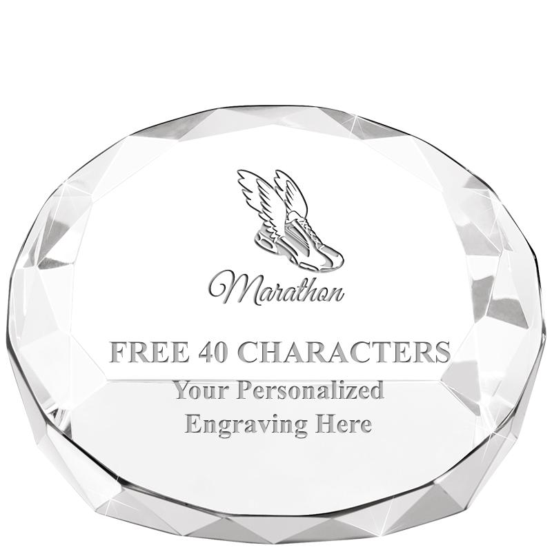 2"HX3.125"DIA CRYS FACET PPRWT