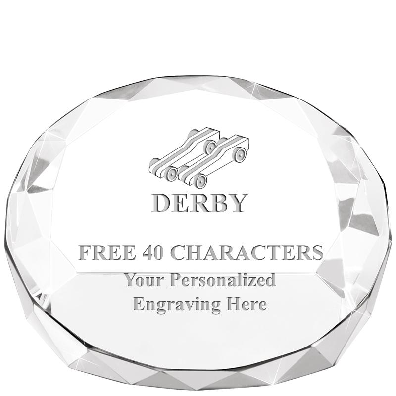 2"HX3.125"DIA CRYS FACET PPRWT