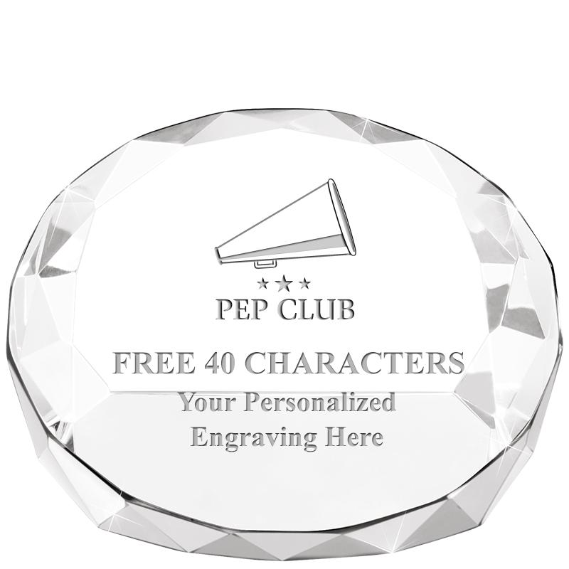 2"HX3.125"DIA CRYS FACET PPRWT