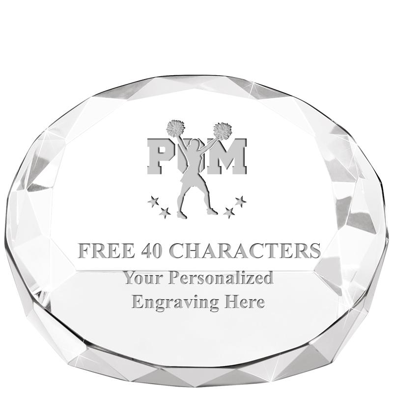 2"HX3.125"DIA CRYS FACET PPRWT