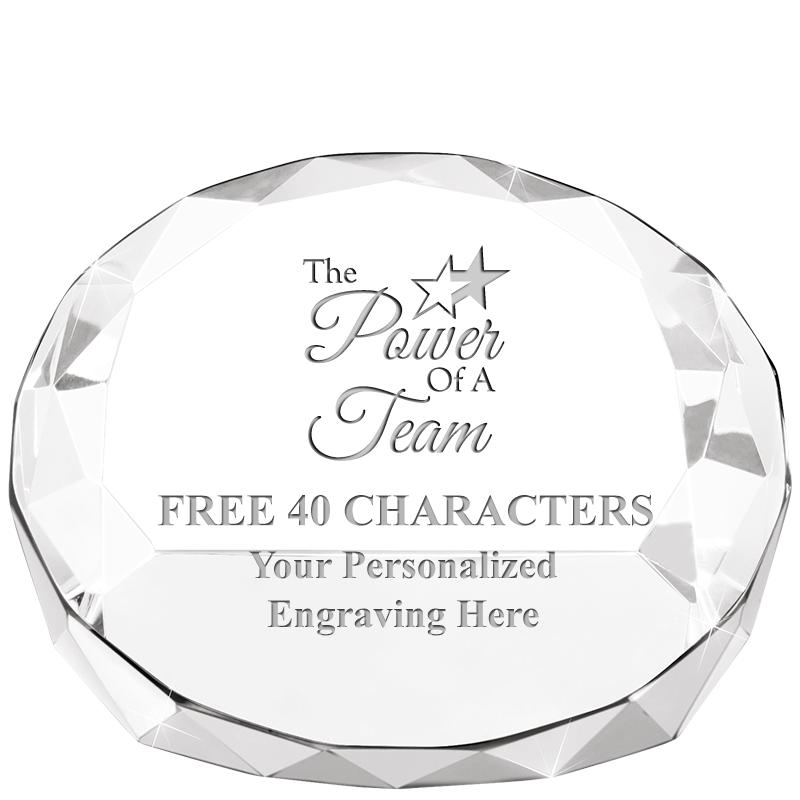 2"HX3.125"DIA CRYS FACET PPRWT