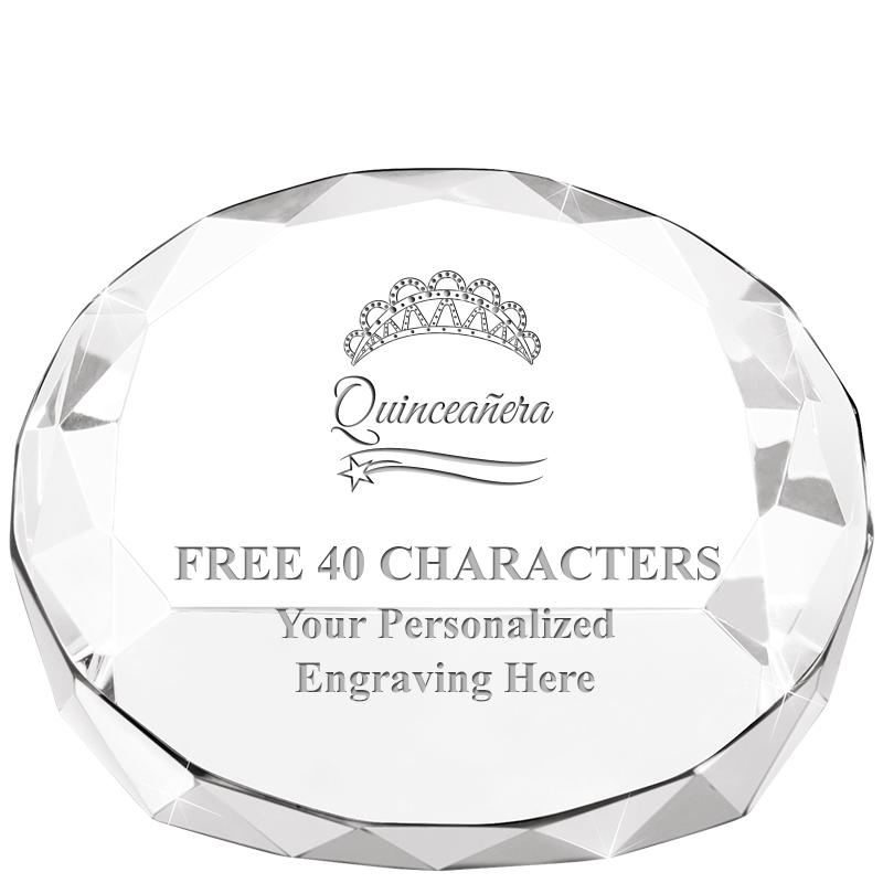 2"HX3.125"DIA CRYS FACET PPRWT