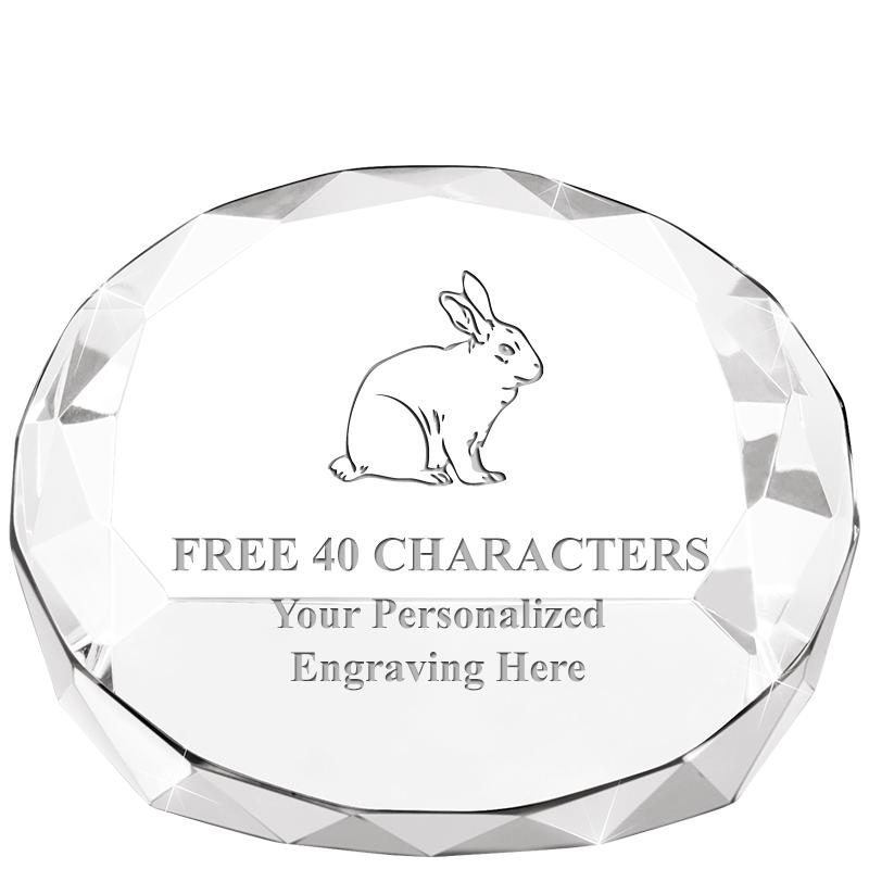 2"HX3.125"DIA CRYS FACET PPRWT