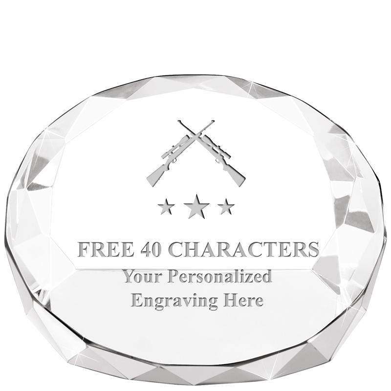 2"HX3.125"DIA CRYS FACET PPRWT