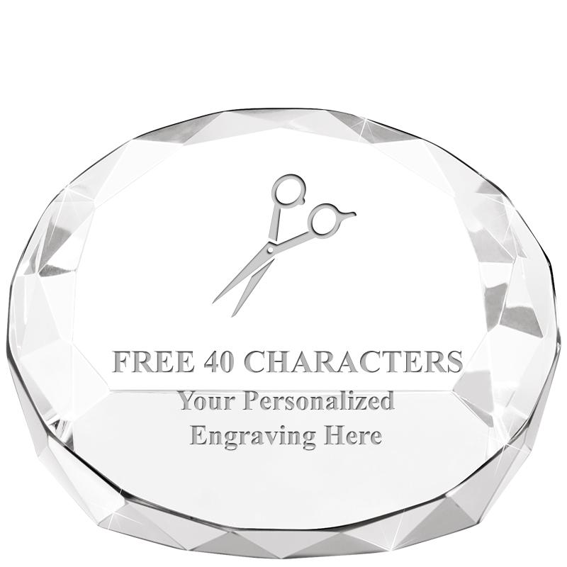 2"HX3.125"DIA CRYS FACET PPRWT