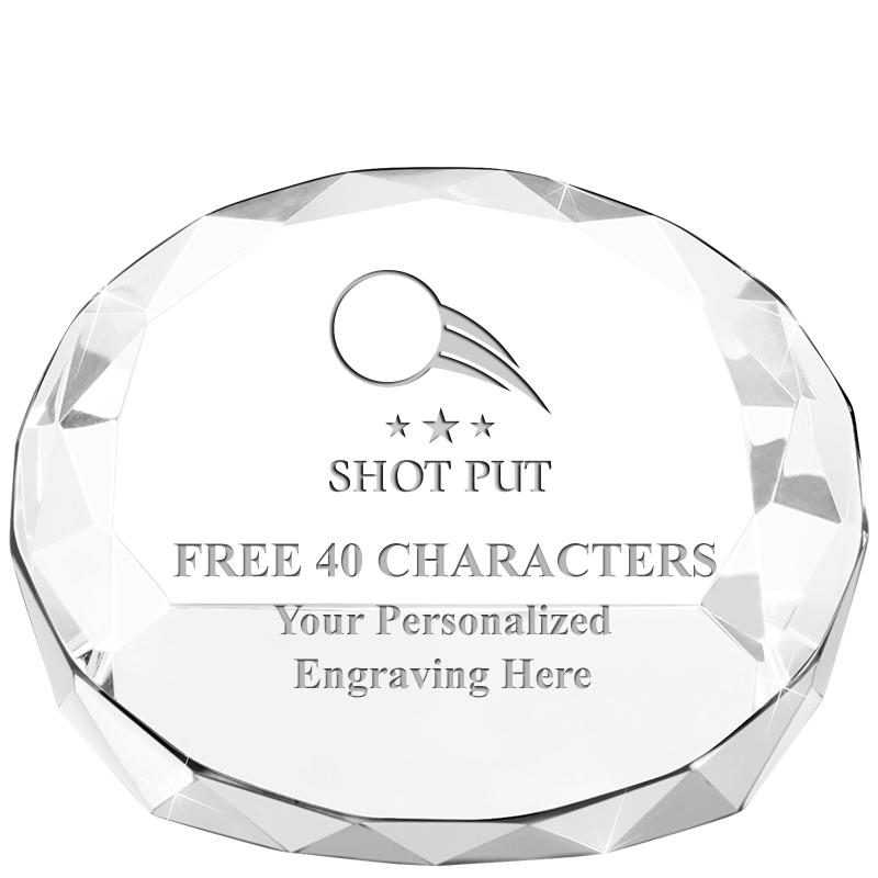 2"HX3.125"DIA CRYS FACET PPRWT