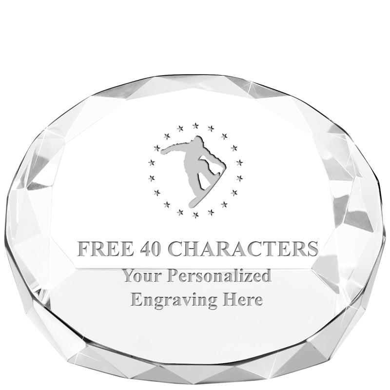 2"HX3.125"DIA CRYS FACET PPRWT