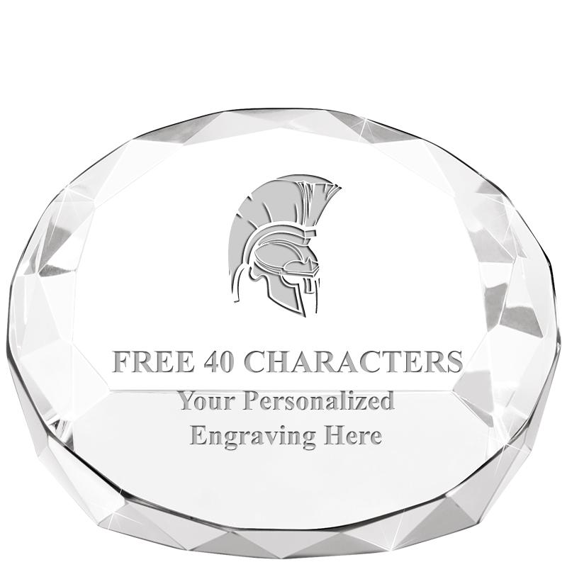 2"HX3.125"DIA CRYS FACET PPRWT