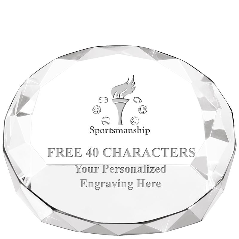 2"HX3.125"DIA CRYS FACET PPRWT