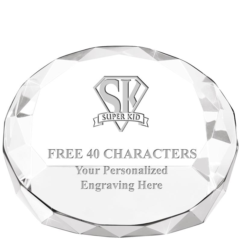 2"HX3.125"DIA CRYS FACET PPRWT