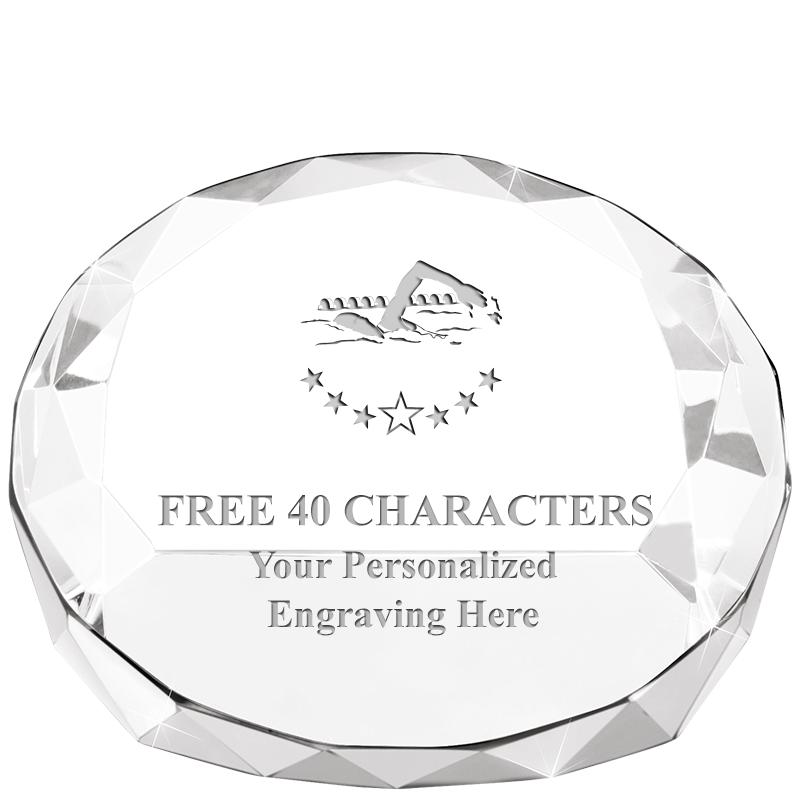 2"HX3.125"DIA CRYS FACET PPRWT