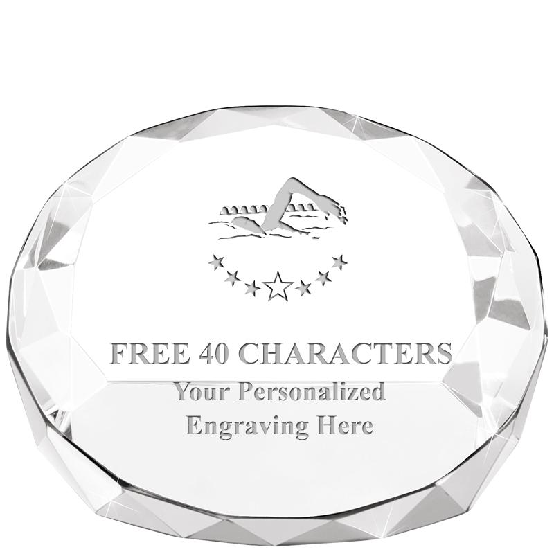 2"HX3.125"DIA CRYS FACET PPRWT