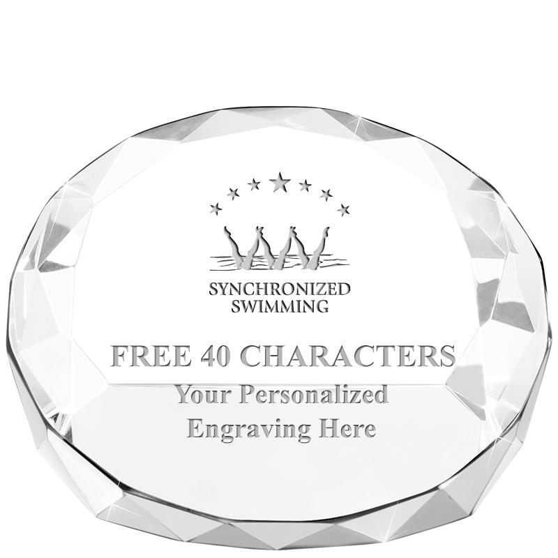 2"HX3.125"DIA CRYS FACET PPRWT