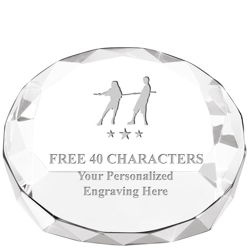 2"HX3.125"DIA CRYS FACET PPRWT