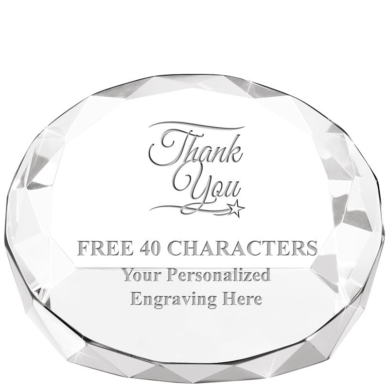 2"HX3.125"DIA CRYS FACET PPRWT