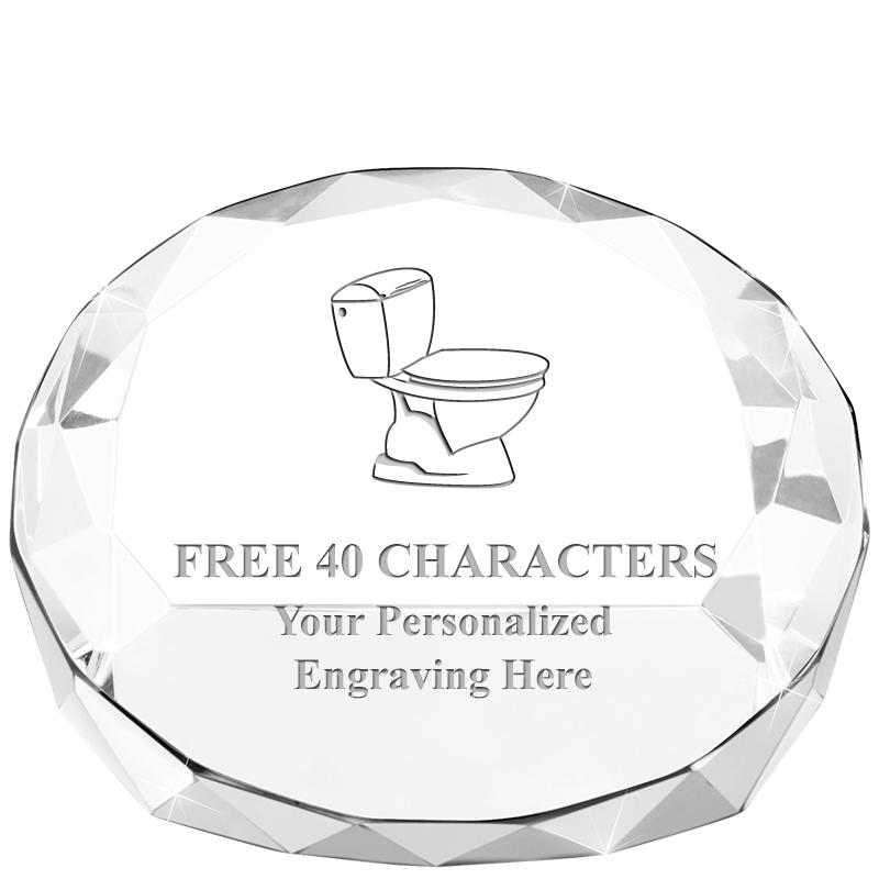 2"HX3.125"DIA CRYS FACET PPRWT