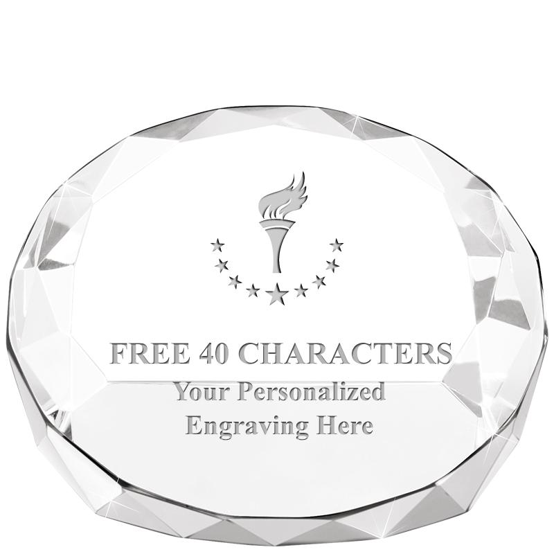 2"HX3.125"DIA CRYS FACET PPRWT